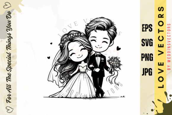 C4722: Luxury Wedding Vectors for Timeless Design
