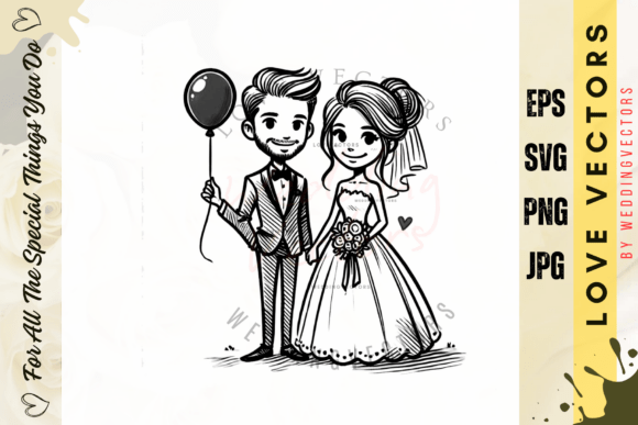 Love Vectors & Wedding Graphics: The C4715 Collection