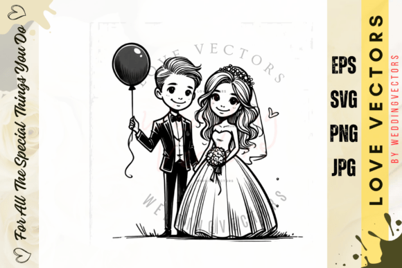 Minimal Ceremony Design: Capturing Forever in Simple Vectors