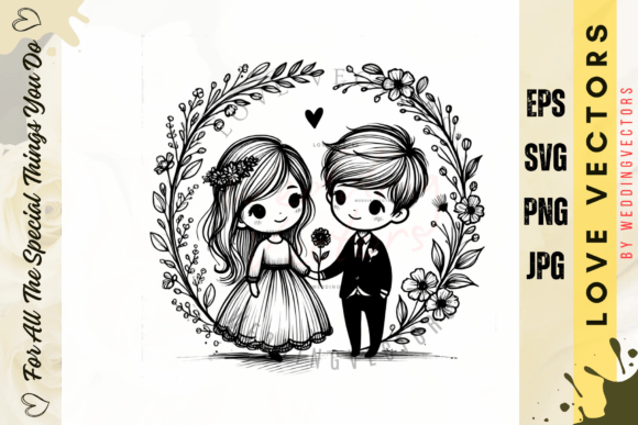 Romance in Design: The C4674 Love Vector Collection