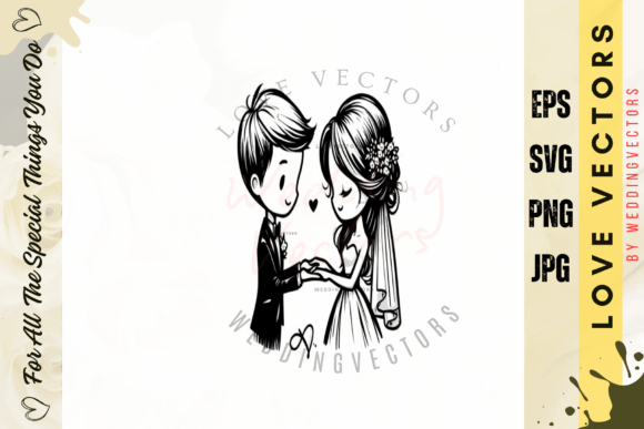 Wedding Couple & Love Vectors: A Designer's Romantic Toolkit
